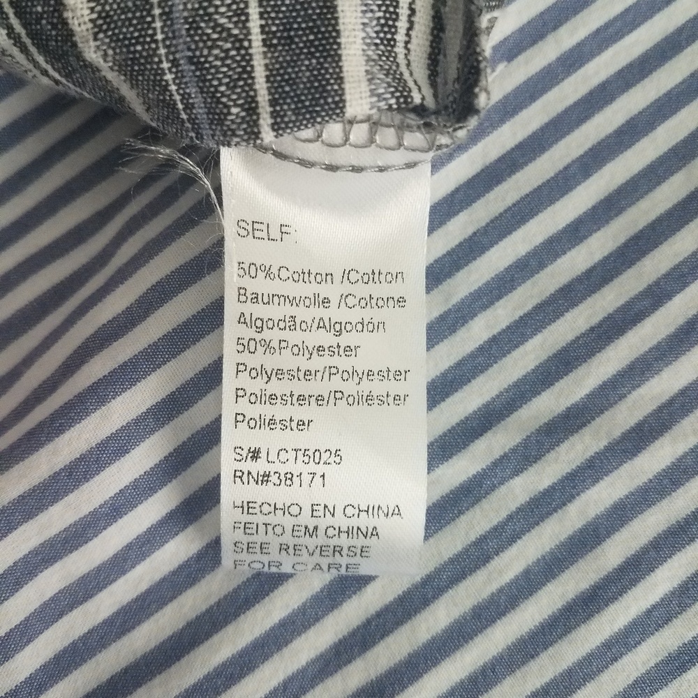 Striped Ruffle Top - Picture 6 of 7